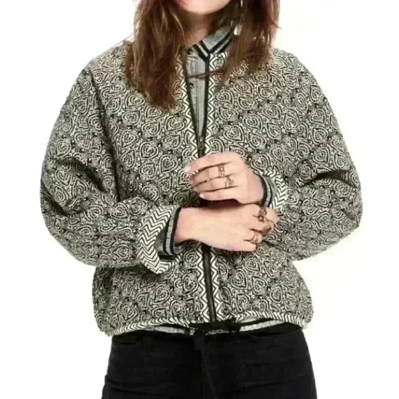 Scotch & Soda Jackets & Blazers - Scotch & Soda India Block Print Quilted Jacket Size XS